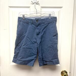 Tommy Hilfiger Shorts, Blue Cotton Stretch, Chinos, Men's Size 30